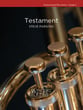 Testament Concert Band sheet music cover